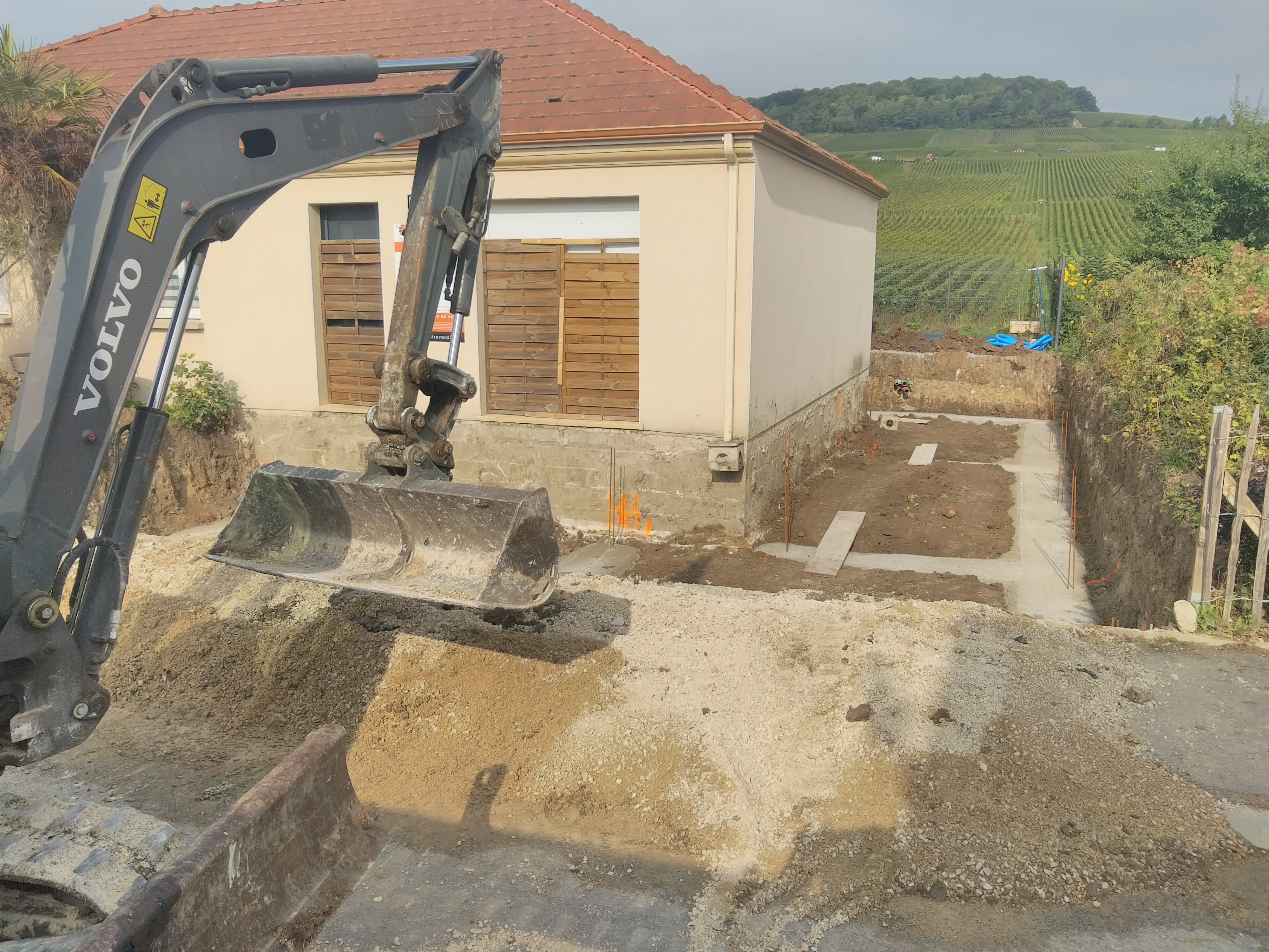 Projet extension sur pavillons
